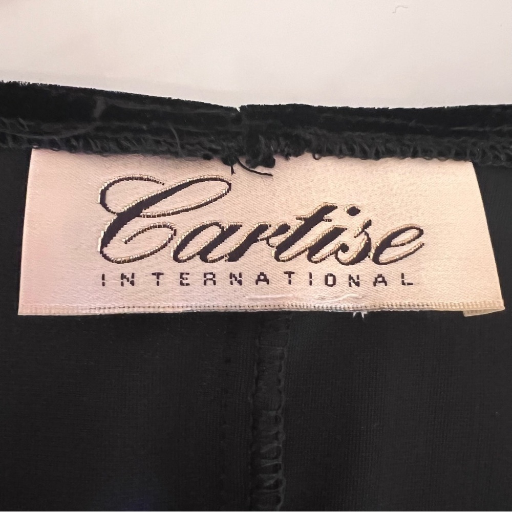 CARTISE Velvet Maxi Dress Sleeveless Draped Formal Evening Cocktail Gown Black - Picture 2 of 16